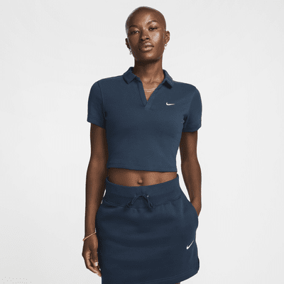 Polo de manga corta para mujer Nike Sportswear Essential