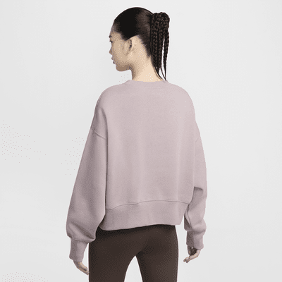 Nike Sportswear Phoenix Fleece Women's Over-Oversized Crew-Neck Logo Sweatshirt