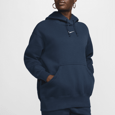 Felpa pullover oversize con cappuccio Nike Sportswear Phoenix Fleece – Donna