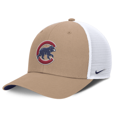 Chicago Cubs Hemp Rise Men's Nike MLB Trucker Adjustable Hat