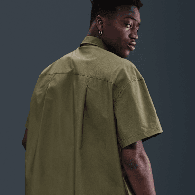 Nike Club Kurzarmshirt mit Knöpfen (Herren)