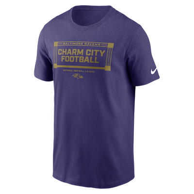 Playera Nike de la NFL para hombre Baltimore Ravens Local Essential