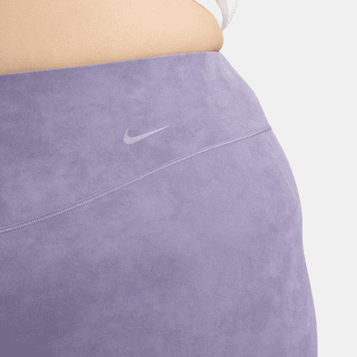 Bikershorts Nike Zenvy Tie-Dye med lätt stöd och hög midja 20 cm för kvinnor (Plus Size)