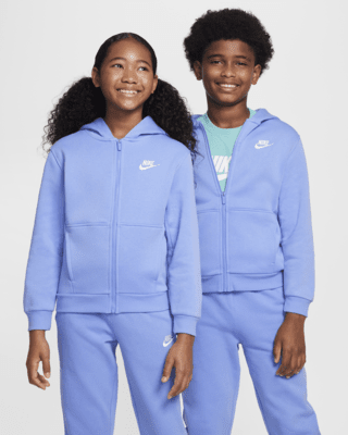 Подростковое худи Nike Sportswear Club Fleece Big Kids' Full-Zip Hoodie