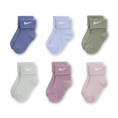 Nike Baby Waffle Knit Socks (6 Pairs)