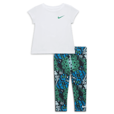 Conjunto de leggings de 2 piezas para bebé (12-24 meses) Nike Dri-FIT Meta-Morph