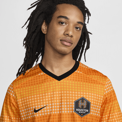 Houston Dash 2024 Stadium Primary Men's Nike Dri-FIT NWSL Replica Jersey