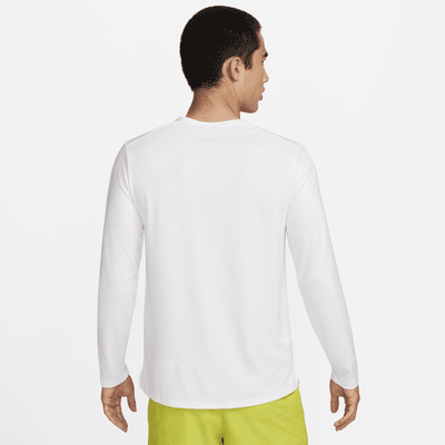 Nike Miler Men's Dri-FIT UV Long-Sleeve Running Top. Nike VN