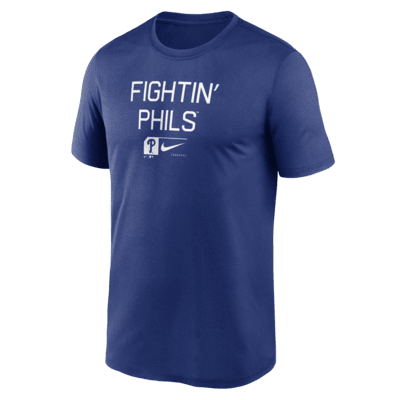 Philadelphia Phillies Baseball Phrase Legend Men's Nike Dri-FIT MLB T-Shirt