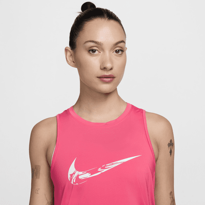 Dámské běžecké tílko Nike One Dri-FIT s grafickým motivem