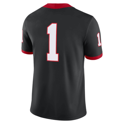 Jersey Game universitario Nike Dri-FIT para hombre de los Georgia Bulldogs