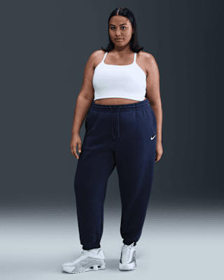 Женские  Nike Sportswear Phoenix Fleece High-Waisted Oversized Sweatpants (Plus Size)