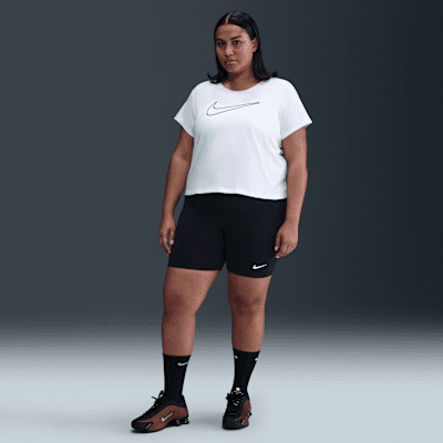 Playera de manga corta con gráficos para mujer (talla grande) Nike Sportswear
