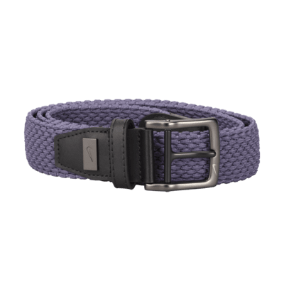 Nike G- Flex Blue Golf Belt Small Knitted Material Belt