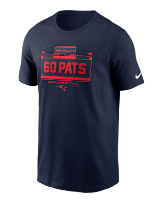 Мужская футболка New England Patriots Local Essential Nike NFL