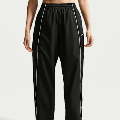 나이키 스포츠웨어 여성 오버사이즈 미드라이즈 트랙 팬츠