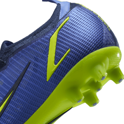 Nike Mercurial Vapor 14 Elite HG Hard Ground Soccer Shoes Blue