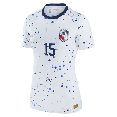 Nike USA 2016 Women's Home Olympic Soccer Jersey (White/Red)