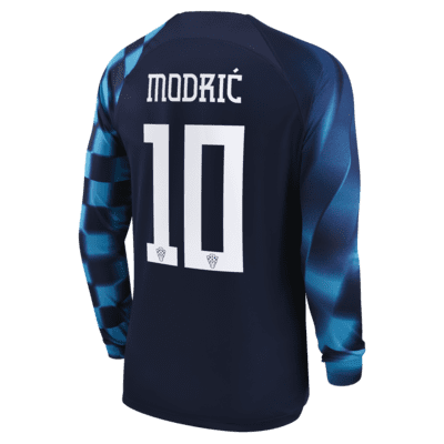 Esquivar Miniatura templar Croatia National Team 2022/23 Stadium Away (Luka Modrić) Men's Nike Dri-FIT  Long-Sleeve Soccer Jersey. Nike.com