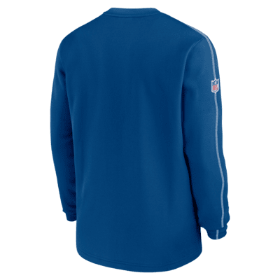 Indianapolis Colts Sideline Logo Coach Men’s Nike NFL Long-Sleeve Top