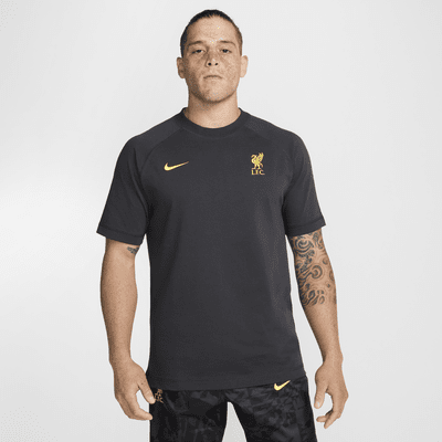 Liverpool F.C. Travel Third Men's Nike Football Short-Sleeve Top