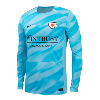 Chicago Red Stars 2024 Goalkeeper Nike NWSL Long-Sleeve Replica Jersey