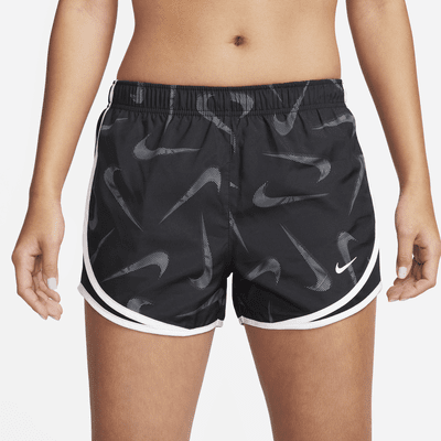 Nike Tempo Swoosh Women's Dri-FIT Brief-Lined Printed Running Shorts ...