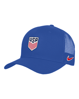 Женская кепка USMNT Rise Nike Soccer Structured Adjustable Trucker Cap