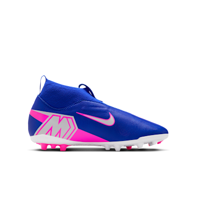 Fotbollssko för konstgräs Nike Jr. Mercurial Superfly 10 Academy med högt skaft för barn/ungdom
