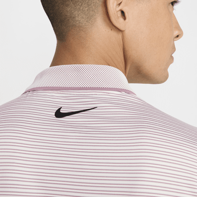 Polo de golf a rayas Dri-FIT para hombre Nike Tour