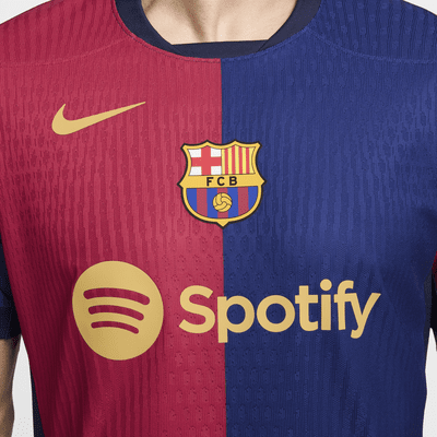 F.C. Barcelona 2024/25 Match Home Men's Nike Dri-FIT ADV Football Authentic Shirt