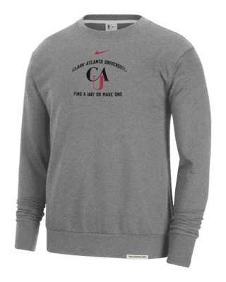 Мужской свитшот Clark Atlanta Standard Issue Nike College Fleece Crew-Neck