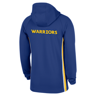Golden State Warriors Zoned Men's Nike Dri-FIT NBA 1/4-Zip Hoodie