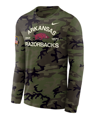 Мужская футболка Arkansas Razorbacks Legend Nike Dri-FIT Long-Sleeve