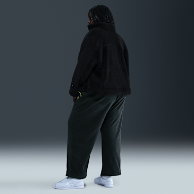Nike Sportswear Club Fleece Women's Mid-Rise Wide Leg Cozy Pants (Plus Size)
