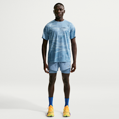 Ανδρικό υβριδικό σορτς για τρέξιμο Dri-FIT Nike Stride 13 cm