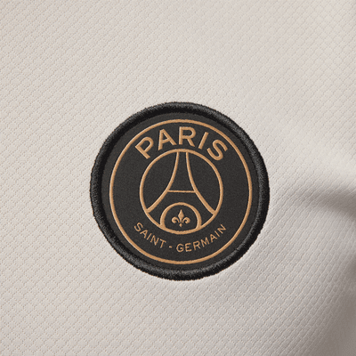 Paris Saint-Germain Strike Third Jordan Dri-FIT Kurzarm-Fußballoberteil aus Strickmaterial (Herren)