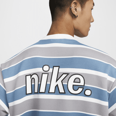 เสื้อแขนสั้นผ้าเฟรนช์เทรีผู้ชาย Nike Sportswear