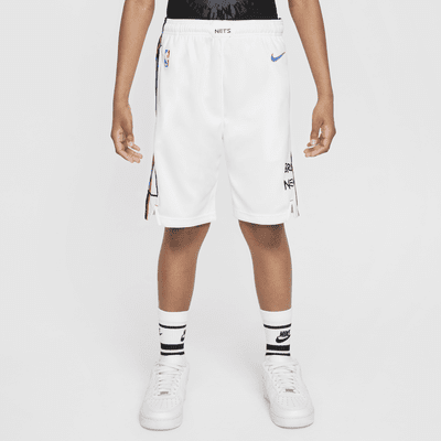 Brooklyn Nets Older Kids' Nike Dri-FIT NBA Swingman Shorts