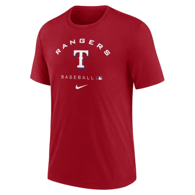 Texas Rangers Nike 2023 City Connect Tri Blend T Shirt