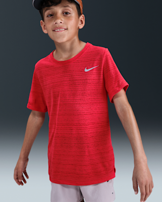 Детские  Nike Dri-FIT Miler Big Kids' (Boys') Training Top для тренировок