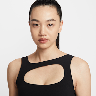 나이키 젠비 여성 라이트 서포트 라이틀리 라인드 스포츠 브라