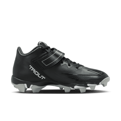 Men's Nike Force Trout 8 Keystone Molded Baseball Cleats, 11.5, Black