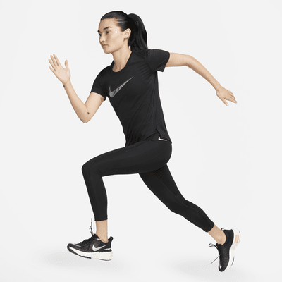 Nike Dri-FIT Swoosh 女款短袖跑步上衣