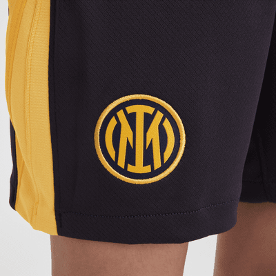 Calções de futebol de réplica Nike Dri-FIT do terceiro equipamento Stadium Inter de Milão 2024/25 Júnior