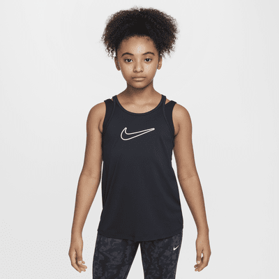 Nike One Classic Dri-FIT singlet til store barn (jente)