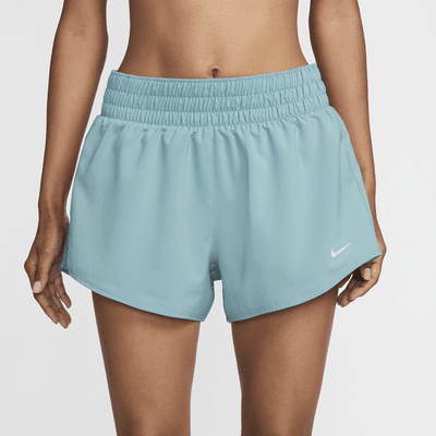 Shorts con forro de ropa interior Dri-FIT de tiro medio de 8 cm para mujer Nike One