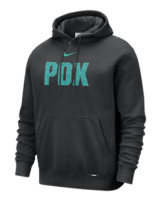Мужское худи Portland Trail Blazers City Edition Nike Basketball Club Pull-Over Hoodie для баскетбола
