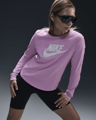 Женская футболка Nike Sportswear Essentials Long-Sleeve Logo