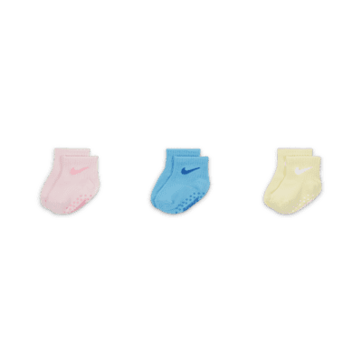 Nike Baby Gripper Socks (3-Pack)